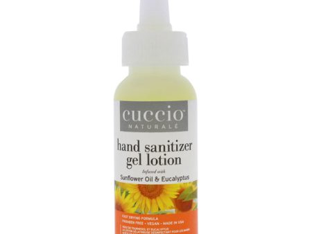 Cuccio Hand Sanitizer Gel Lotion - Sunflower Oil and Eucalyptus by Cuccio for Unisex - 2 oz Hand Sanitizer For Cheap