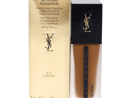 Yves Saint Laurent All Hours Foundation SPF 20 - B75 Hazelnut by Yves Saint Laurent for Women - 0.84 oz Foundation Fashion