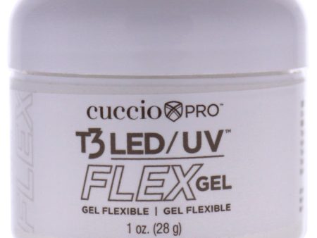 Cuccio Pro T3 LED-UV Flex Gel - Clear by Cuccio Pro for Women - 1 oz Nail Gel Online now