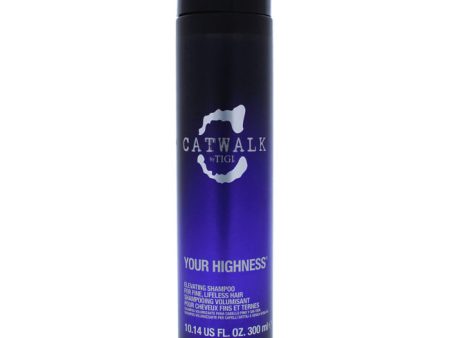 TIGI Catwalk Your Highness Elevating Shampoo by TIGI for Unisex - 10.14 oz Shampoo Sale