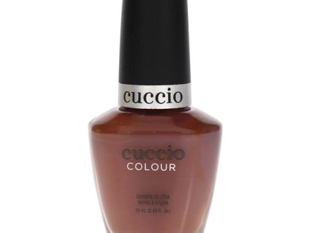 Cuccio Colour Lacquer - Hot Chocolate-Cold Days by Cuccio for Women - 0.43 oz Nail Polish on Sale