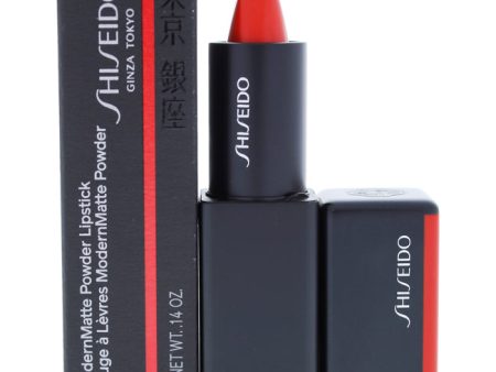 Shiseido ModernMatte Powder Lipstick - 509 Flame by Shiseido for Unisex - 0.14 oz Lipstick Sale