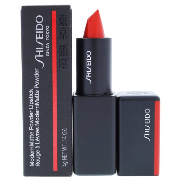 Shiseido ModernMatte Powder Lipstick - 509 Flame by Shiseido for Unisex - 0.14 oz Lipstick Sale