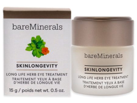 bareMinerals Skinlongevity Long Life Herb Eye Treatment by bareMinerals for Unisex - 0.5 oz Treatment Supply