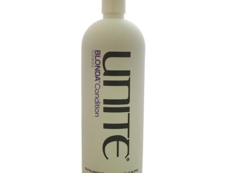 Unite Blonda Condition Toning by Unite for Unisex - 33.8 oz Conditioner Online Hot Sale