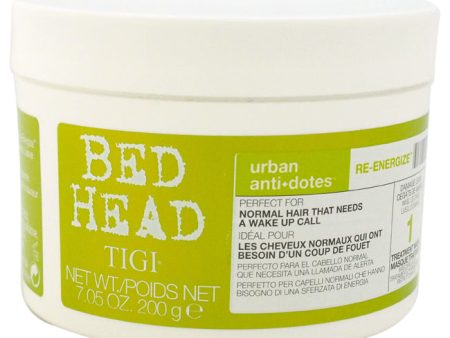 TIGI Bed Head Urban Antidotes Re-Energize Treatment Mask by TIGI for Unisex - 7.05 oz Mask For Cheap