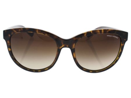 Armani Exchange Armani Exchange AX 4051S 803713 - Havana Brown Gradient by Armani Exchange for Women - 55-18-140 mm Sunglasses For Cheap