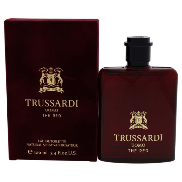 Trussardi Trussardi Uomo The Red by Trussardi for Men - 3.4 oz EDT Spray Online