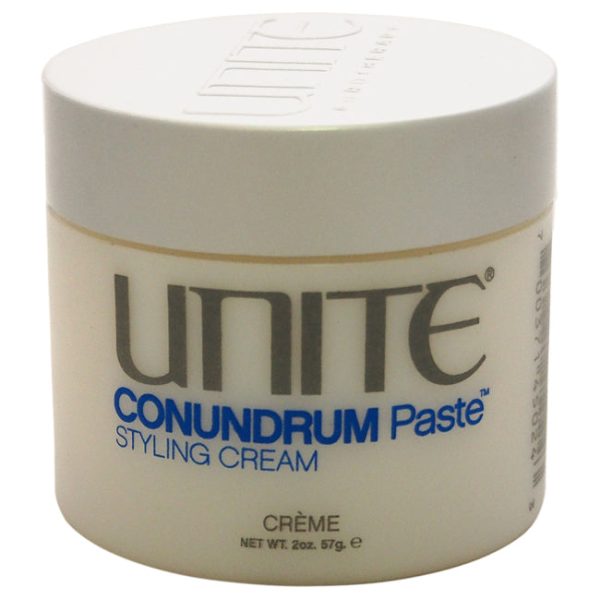 Unite Conundrum Paste Styling Cream by Unite for Unisex - 2 oz Cream Online Hot Sale