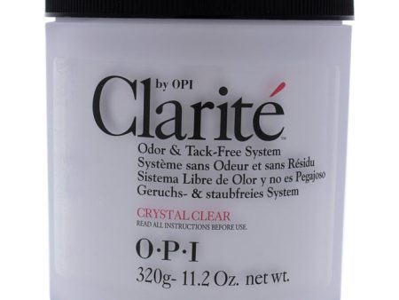 OPI Clarite Crystal Clear Powder by OPI for Women - 11.2 oz Nail Powder For Sale