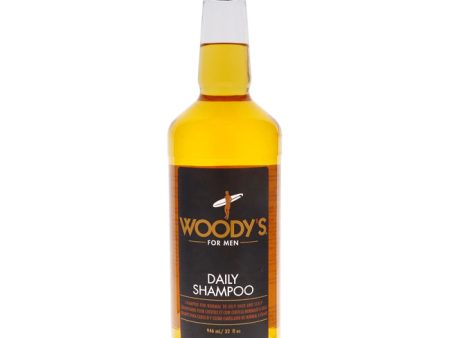 Woodys Daily Shampoo by Woodys for Men - 32 oz Shampoo Cheap