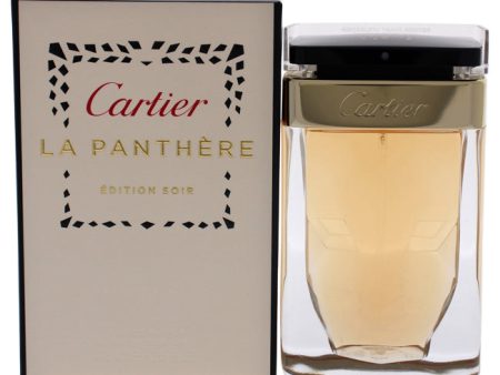 Cartier La Panthere Edition Soir by Cartier for Women - 2.5 oz EDP Spray on Sale