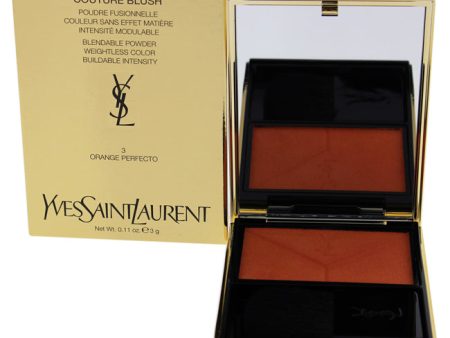 Yves Saint Laurent Couture Blush - 3 Orange Perfecto by Yves Saint Laurent for Women - 0.11 oz Blush Sale