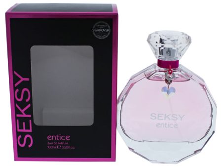 Seksy Seksy Entice by Seksy for Women - 3.52 oz EDP Spray Online Hot Sale