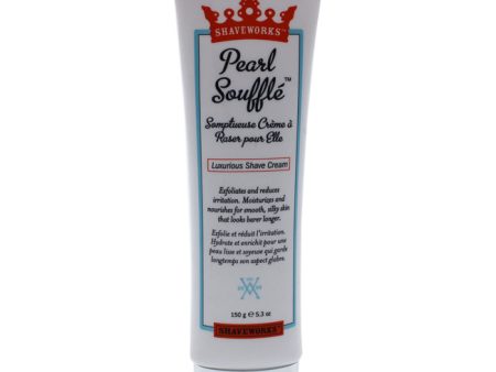 Shaveworks Pearl Souffle Shave Cream by Shaveworks for Men - 5.3 oz Shave Cream For Cheap