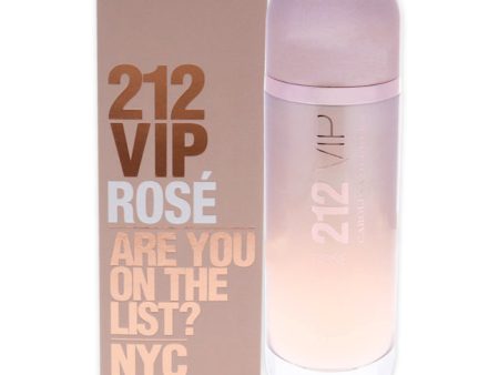 Carolina Herrera 212 VIP Rose by Carolina Herrera for Women - 4.2 oz EDP Spray on Sale