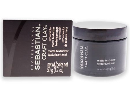 Sebastian Craft Clay Remoldable Matte Texturizer by Sebastian for Unisex - 1.7 oz Clay on Sale