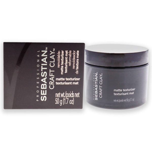 Sebastian Craft Clay Remoldable Matte Texturizer by Sebastian for Unisex - 1.7 oz Clay on Sale