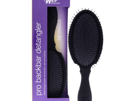 Wet Brush Backbar Detangler Brush - Black by Wet Brush for Unisex - 1 Pc Hair Brush Online Hot Sale