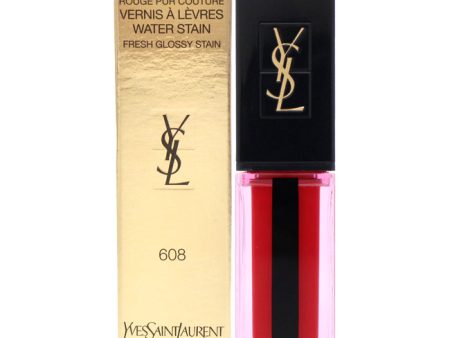 Yves Saint Laurent Water Stain Lip Stain - 608 Flot de Fuchsia by Yves Saint Laurent for Women - 0.2 oz Lip Gloss Online Hot Sale