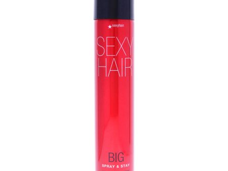 Sexy Hair Big Sexy Hair spray and Stay Intense Hold by Sexy Hair for Unisex - 9 oz Hair Spray For Sale