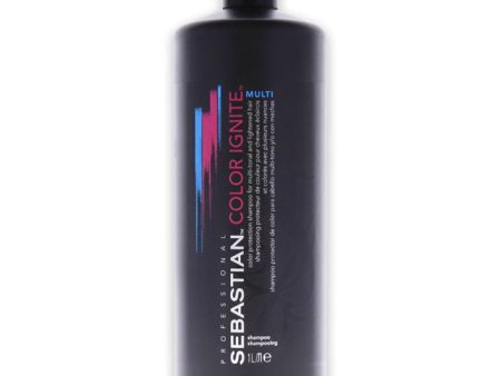 Sebastian Color Ignite Multi Shampoo by Sebastian for Unisex - 33.8 oz Shampoo Online now