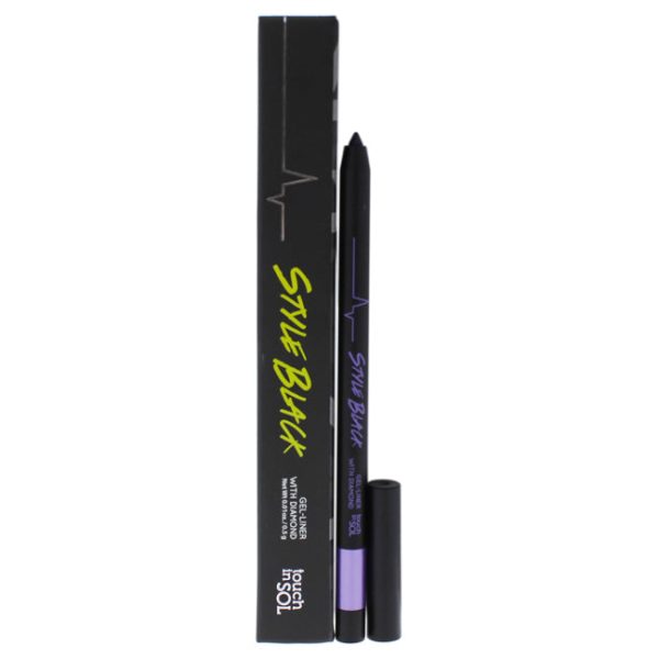 Touch In Sol Style Black Gel-Liner With Diamond - 06 Purple Amethyst by Touch In Sol for Women - 0.01 oz Eyeliner Online now