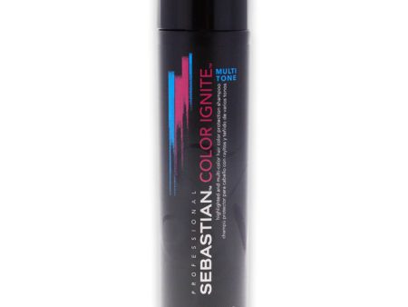 Sebastian Color Ignite Multi Tone Shampoo by Sebastian for Unisex - 8.4 oz Shampoo Cheap