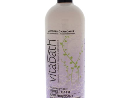 Vitabath Lavender Chamomile Bubble Bath by Vitabath for Unisex - 33.8 oz Bubble Bath Hot on Sale