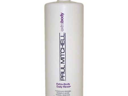 Paul Mitchell Extra Body Daily Rinse Conditioner by Paul Mitchell for Unisex - 33.8 oz Conditioner For Discount