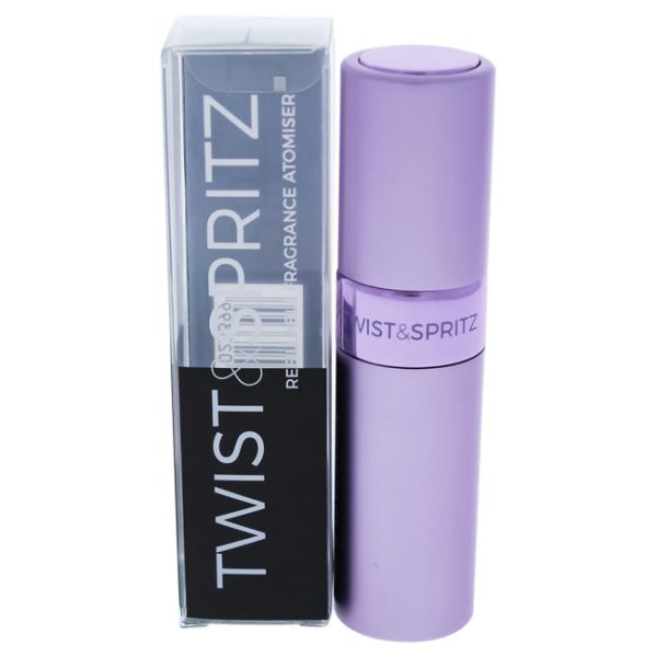 Twist and Spritz Twist and Spritz Atomiser - Light Purple by Twist and Spritz for Women - 8 ml Refillable Spray (Empty) Discount