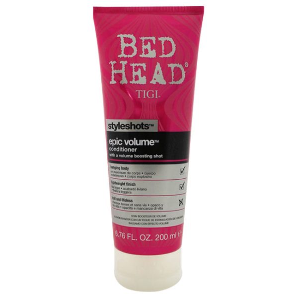 TIGI Bed Head Styleshots Epic Volume Conditioner by TIGI for Unisex - 6.76 oz Conditioner Hot on Sale