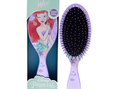 Wet Brush Original Detangler Princess Wholehearted Brush - Ariel Purple by Wet Brush for Unisex - 1 Pc Hair Brush For Sale