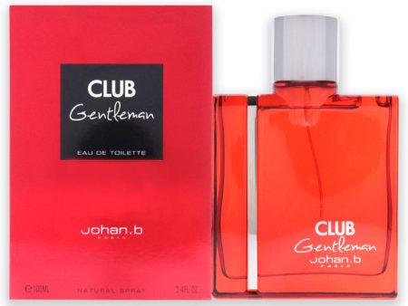 Johan B Club Gentleman by Johan B for Men - 3.4 oz EDT Spray Fashion