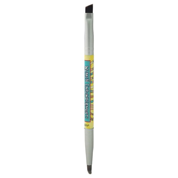 the Balm Women Empowderment - Double-Ended Eyebrow Eyeliner Brush by the Balm for Women - 1 Pc Brush For Sale