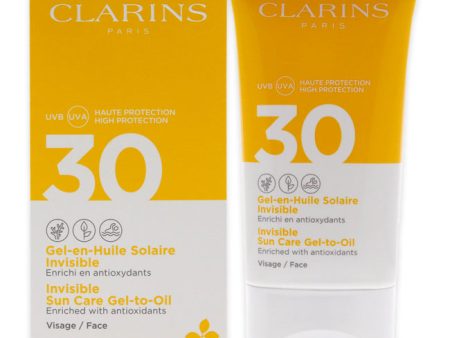 Clarins Invisible Sun Care Gel-to-Oil SPF 30 by Clarins for Unisex - 1.7 oz Sunscreen on Sale