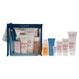 Clarins Head-to-Toe Moisturizing Essentials Set by Clarins for Women - 6 Pc 1.7oz One-Step Facial Cleanser, 0.1oz Eye Contour Gel, 0.5oz Beauty-Flash Balm, 1oz Hydra-Eseentiel, 3.2oz Moisture-Rich Body Lotion, 1oz Hand and Nail Treatment Cream Hot on Sale