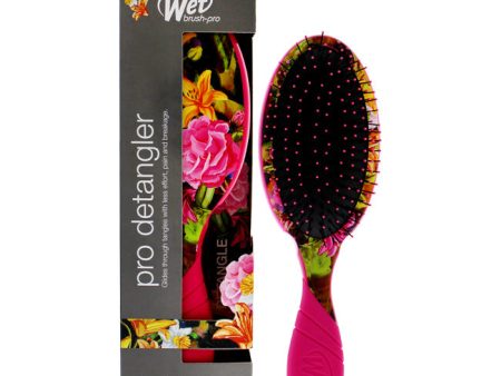 Wet Brush Pro Detangler Hyper Floral Brush - Pink by Wet Brush for Unisex - 1 Pc Hair Brush For Discount