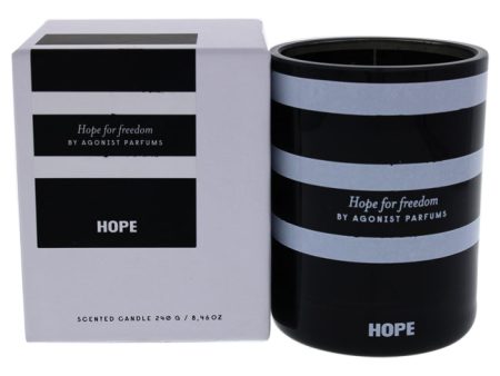 Agonist Hope for Freedom Scented Candles by Agonist for Unisex - 8.4 oz Candle For Cheap