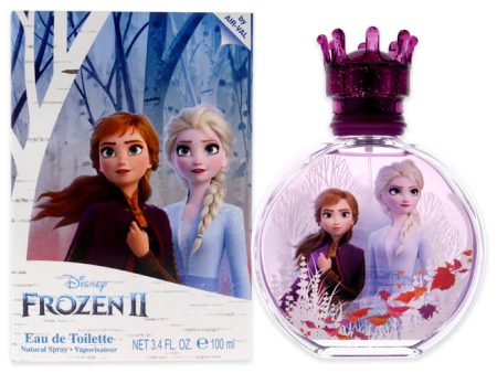 Disney Frozen II by Disney for Kids - 3.4 oz EDT Spray (with Charm) For Cheap