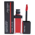 Shiseido LacquerInk LipShine - 304 Techno Red by Shiseido for Unisex - 0.2 oz Lip Gloss Supply