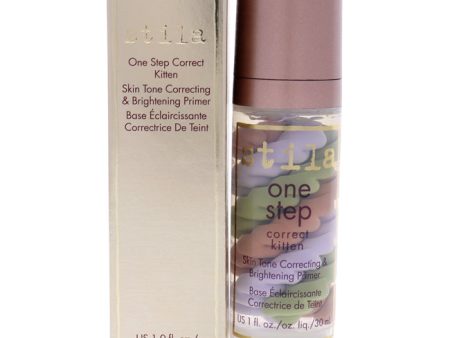 Stila One Step Correct Kitten Skin Tone Correcting And Brightening Primer by Stila for Women - 1 oz Primer For Sale