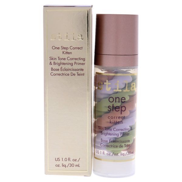 Stila One Step Correct Kitten Skin Tone Correcting And Brightening Primer by Stila for Women - 1 oz Primer For Sale