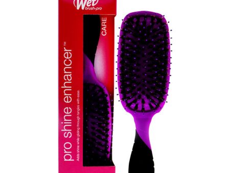 Wet Brush Pro Detangler Shine Enhancer Brush - Purple by Wet Brush for Unisex - 1 Pc Hair Brush Online Hot Sale