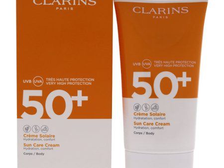 Clarins Sun Care Cream SPF 50 by Clarins for Unisex - 5.1 oz Sunscreen Fashion