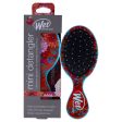 Wet Brush Pro Mini Detangler Hyper Floral Brush - Teal by Wet Brush for Unisex - 1 Pc Hair Brush Online now