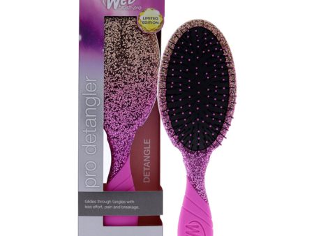 Wet Brush Pro Detangler Gilded Glamour Brush - Dazzling Bronze by Wet Brush for Unisex - 1 Pc Hair Brush Supply