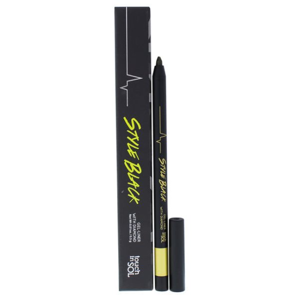 Touch In Sol Style Black Gel-Liner With Diamond - 3 24k Gold by Touch In Sol for Women - 0.01 oz Eyeliner Online Sale