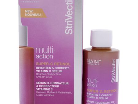 Strivectin Multi-Action Super-C Retinol Brighten and Correct Vitamin C Serum by Strivectin for Unisex - 1 oz Serum Online Sale