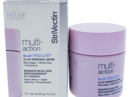 Strivectin Multi-Action Blue Rescue Clay Renewal Mask by Strivectin for Unisex - 3.2 oz Mask Cheap